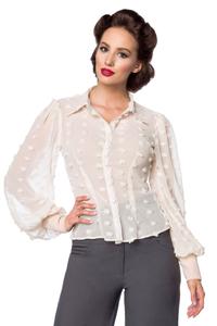 Блуза Belsira Vintage-Bluse, бежевый