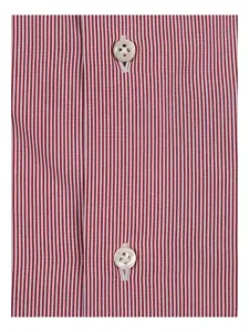 Полосатая рубашка Mazzarelli, красный