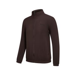 Saucony Куртка мужская Meteorite Brown с отложным воротником, умеренная, реверсивная