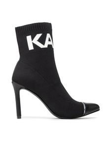 Ботильоны Karl Lagerfeld, черный