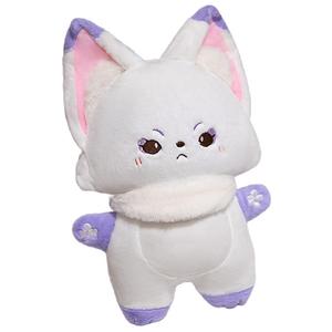 Милые и очаровательные плюшевые лисы 40 см MLING, фиолетовый