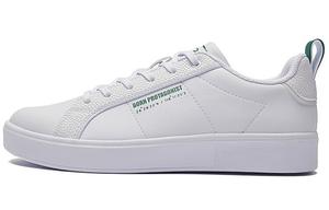 Кроссовки для скейтбординга женские, низкие, белые/зеленые Xtep