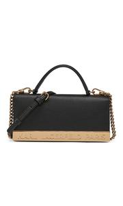 Сумка через плечо Жаклин Karl Lagerfeld Paris, черный/золотой