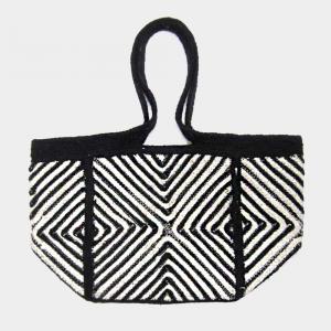 Сумка-тоут с геометрическим принтом FASHNZFAB, черный