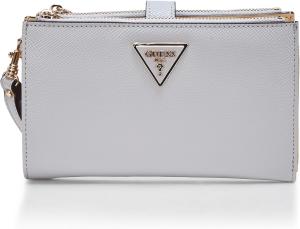 Кошелек GUESS Laurel Double Zip Organizer, Lavender Grey