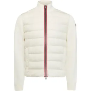 Вязаная куртка Down Moncler, белый