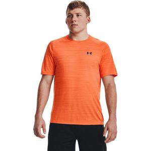 Мужской топ с короткими рукавами Tech 2.0 Tiger Under Armour, оранжевый