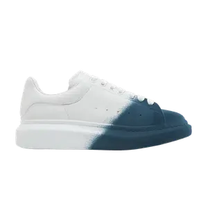 Кроссовки Alexander McQueen Alexander McQueen Oversized Sneaker 'White Emerald Green Spray', белый