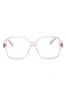 Квадратная оправа Chloé, розовый
