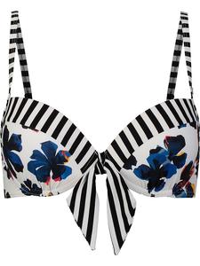 Верх бикини SHORT STORIES, цвет weiß/schwarz