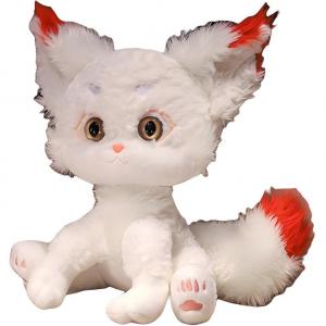 Милый плюшевый питомец Cute Curl зимняя снежная лиса, высота 35см/55см GUAIGUAIXIONG