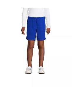 Спортивные шорты из сетки для девочек Lands' End, синий