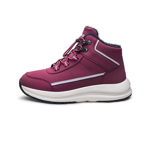 ZULIZ Универсальные короткие противоскользящие устойчивые к истиранию зимние ботинки бордового цвета, цвет Burgundy