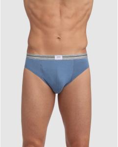 Комплект из трех мужских трусов в синих тонах Dim, синий