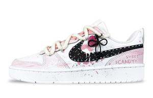 Детские скейтерские кеды Court Borough Nike, белый