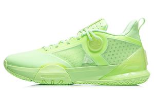 LINING Баскетбольные кроссовки мужские низкие флуоресцентные ледяной желтый