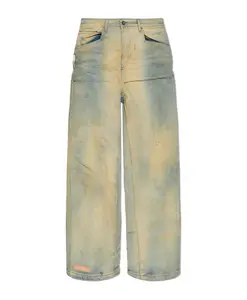 Джинсы с узором Pdf, бежевый