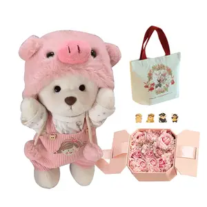 Плюшевый мишка Teddy Joint маленький милый медвежонок 30 см Dolls and bears dance