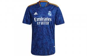 Футбольная майка мужская синяя Adidas, синий