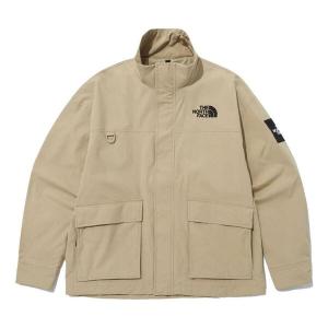 Куртка nylon street style 'brown' The North Face, коричневый