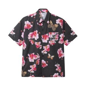 Топ Anti Social Social Club Woody Button Up, Black