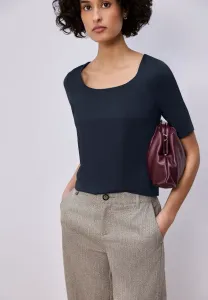 Простая футболка Street One, Blau