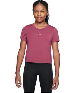 Футболка Nike Kids Sportswear Cropped T-shirt, цвет Sweet Beet
