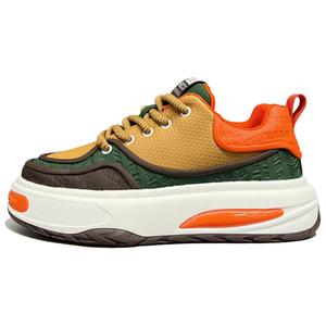 ZUOSAISI Износостойкие дышащие низкие скейтерские кроссовки мужские хаки, цвет Khaki