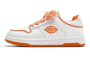 Детские кроссовки для скейтбординга PS Low-top белые/оранжевые Dickies, белый/оранжевый
