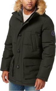 Мужская парка Tommy Hilfiger Arctic Cloth Heavyweight Performance, Dark Forest