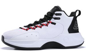 Баскетбольные кроссовки Nomadic мужские с низким верхом белые/черные Peak