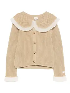 Кардиган с оборками Donsje, нейтральный