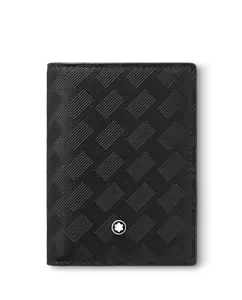 Визитница унисекс из черной кожи Montblanc, черный