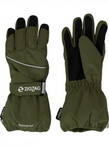 Zigzag Горнолыжные/сноубордные перчатки "Kempston" зеленого цвета