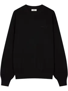 Джемпер с круглым вырезом Studio Tomboy, черный