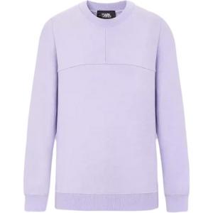 KARL LAGERFELD / Karl Lagerfeld Jeans Толстовка KARL LAGERFELD женская фиолетовая