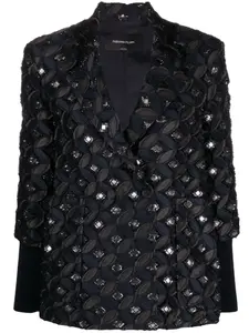 Двубортный блейзер Fabiana Filippi, синий