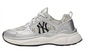 Кроссовки Chunky Runner Fastball для бега унисекс с низким верхом, серебристые Mlb