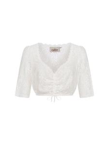 Блузка с короткими рукавами и дирндль Жозефина кремового цвета Nübler