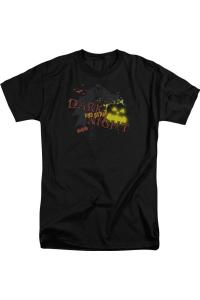 Футболка с коротким рукавом Batman Dark And Scary Night для взрослых Gildan, черный