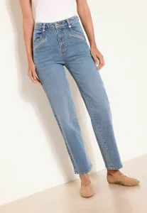 Укороченные джинсы зауженного кроя Lipsy, Mid Wash Blue