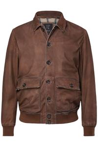 JP1880 Куртка для межсезонья в коричневом цвете