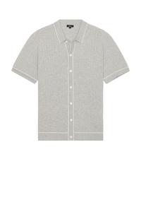 Рубашка на пуговицах Vernon Rails, grey melange