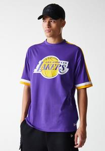 Футболка New Era NBA LOS ANGELES LAKERS PANEL OVERSIZED TEE, Purple