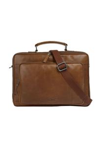 Портфель, натуральная кожа SANSIBAR, цвет Cognac