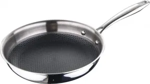 Сковорода Hi-Tech 3 с антипригарным покрытием - нержавеющая сталь - 28 см Markenlos