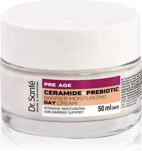 Дневной увлажняющий крем Pre age с церамидами и пребиотиками для зрелой кожи Dr. Santé, 50 мл