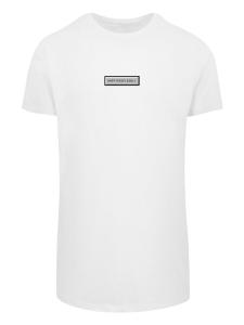 Рубашка F4NT4STIC SIlvester Party Happy People Only, белый