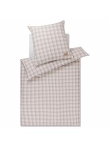 Постельное белье Soft Checks 45000 07 Фланель кремового цвета JOOP!, 200x200 (2x 80x80 см)