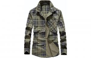 Мужская рубашка JEEP SPIRIT, зеленый